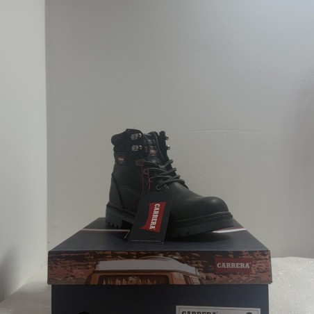 Bottines Boots Montantes Carrera Cuir Noir