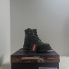 Bottines Boots Montantes Carrera Cuir Noir