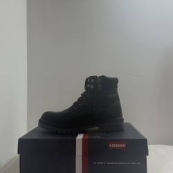 Bottines Boots Montantes Carrera Cuir Noir