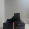 Bottines Boots Montantes Carrera Cuir Noir
