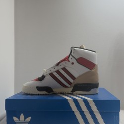 Baskets Montantes Adidas Blanc / Bordeaux