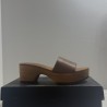 Sandales à Talons Compensés Tommy Hilfiger Marron