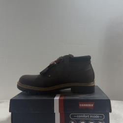 Bottines Montantes Enfant Carrera Marrons Noir