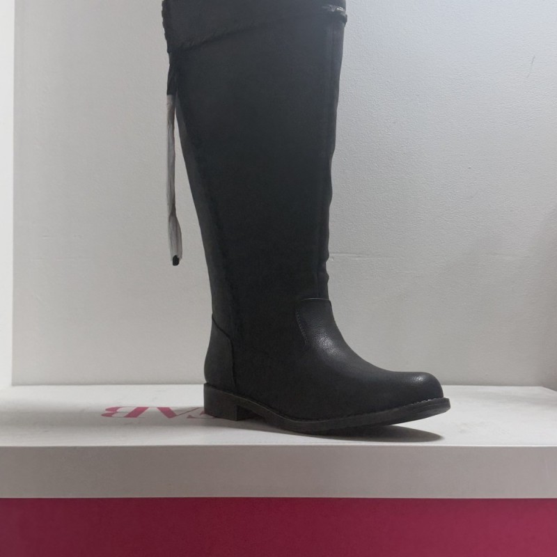 Bottes Hautes JustFab Noir