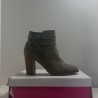 Bottines à Talons JustFab Taupe