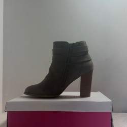 Bottines à Talons JustFab Taupe