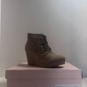 Bottines Compensées JustFab Taupe