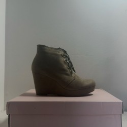 Bottines Compensées JustFab Taupe