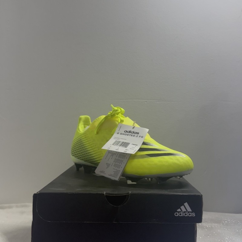 Crampons de Football Adidas X Ghosted.2 FG Jaune Fluo