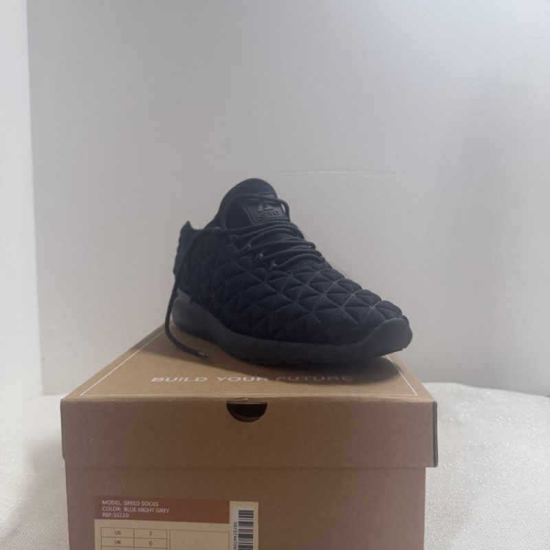 Baskets ASFVLT Speed Socks Noir/Bleu Nuit